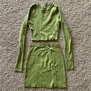 Princess Polly Green Two Piece Set